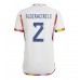 België Toby Alderweireld #2 Voetbalkleding Uitshirt WK 2022 Korte Mouwen